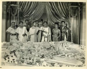 Nero contemplates his greatest source of inspiration--the upcoming burning of Rome