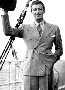Robert Taylor in England, 1937.