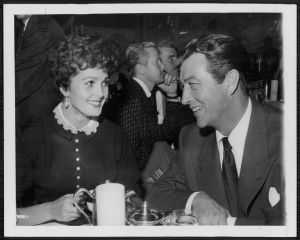 Robert and Ursula Taylor in 1954, the year they married.